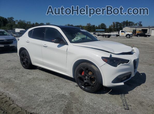 ZASPAKBN5S7D95763 2025 ALFA ROMEO STELVIO White წინა მარჯვენა