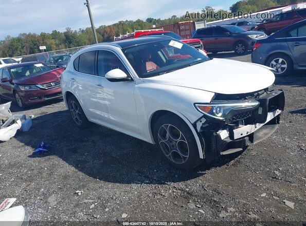 ZASPAKBN6L7C91932 2020 ALFA ROMEO STELVIO White Vista interior trasera