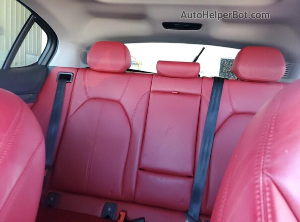 ZASPAKBN7M7D20792 2021 ALFA ROMEO STELVIO Black უკანა სავარძლების ხედი