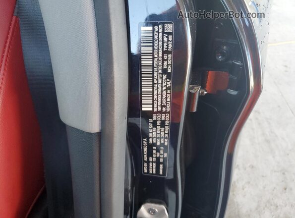 ZASPAKBN7M7D20792 2021 ALFA ROMEO STELVIO Black სალონის 360-გრადუსიანი ხედი