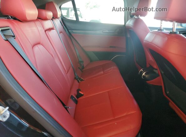 ZASPAKBN7M7D20792 2021 ALFA ROMEO STELVIO Black უკანა სალონის ხედი