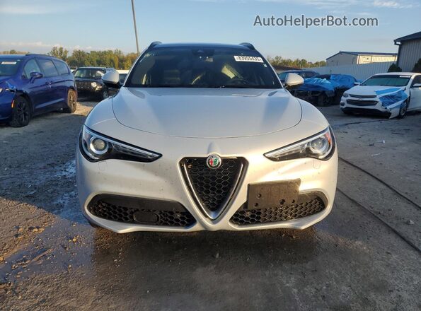 ZASPAKBN7N7D26206 2022 ALFA ROMEO STELVIO Gray Դիմացի տեսք