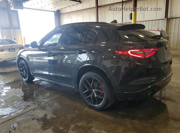 ZASPAKBN8L7C82973 2020 ALFA ROMEO STELVIO Charcoal Задня ліва чверть