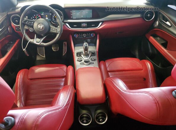 ZASPAKBN8L7C82973 2020 ALFA ROMEO STELVIO Charcoal Вид панелі приладів