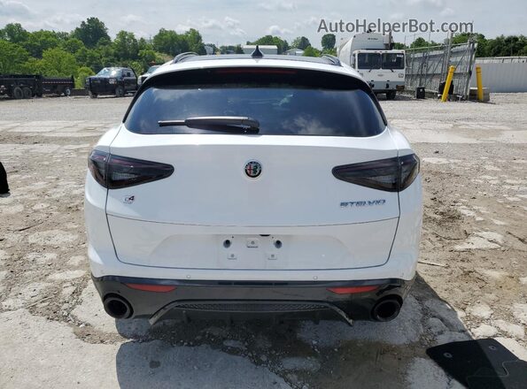ZASPAKBN9R7D75154 2024 ALFA ROMEO STELVIO White Հետևի տեսք