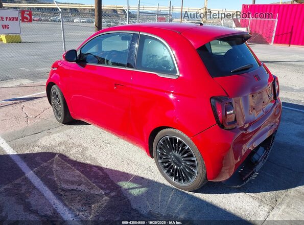 ZFAFFAA40RX220430 2024 FIAT 500E Red Հետևի ձախ