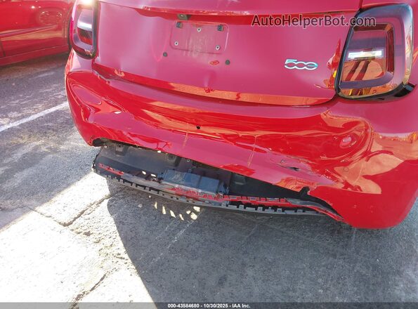 ZFAFFAA40RX220430 2024 FIAT 500E Red Դիմացի տեսք