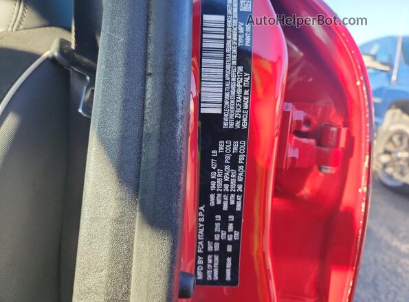ZFBCFXAH9HP621798 2017 FIAT 500X Red Շարժիչի բաժամունքի տեսք