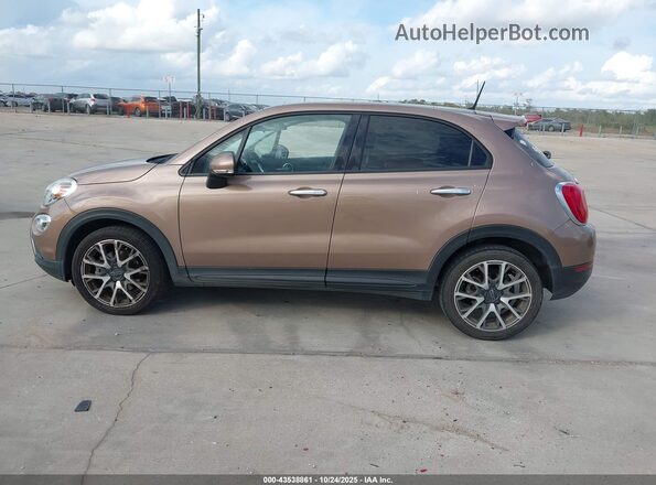 ZFBCFXCB5HP605770 2017 FIAT 500X Brown Սալոնի 360 աստիճան տեսք