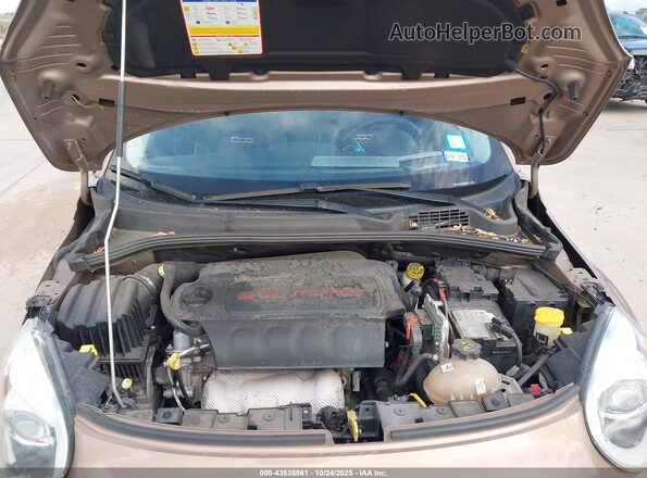 ZFBCFXCB5HP605770 2017 FIAT 500X Brown Հետևի տեսք