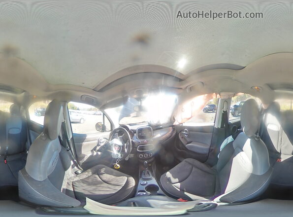 ZFBCFYAB1HP545334 2017 FIAT 500X Brown 