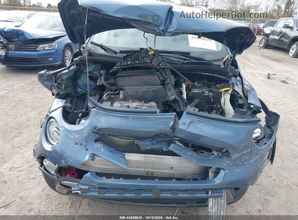 ZFBCFYCB5JP677550 2018 FIAT 500X Blue Вид спереду