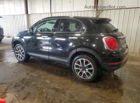 ZFBCFYCB8HP615117 2017 FIAT 500X Черный Задняя левая четверть