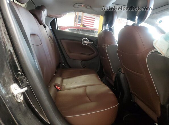ZFBCFYCB8HP615117 2017 FIAT 500X Черный Вид задней части салона
