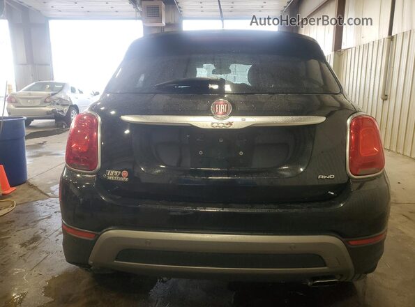 ZFBCFYCB8HP615117 2017 FIAT 500X Черный Вид сзади