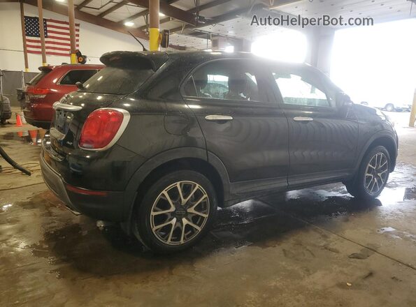 ZFBCFYCB8HP615117 2017 FIAT 500X Черный Задняя правая четверть