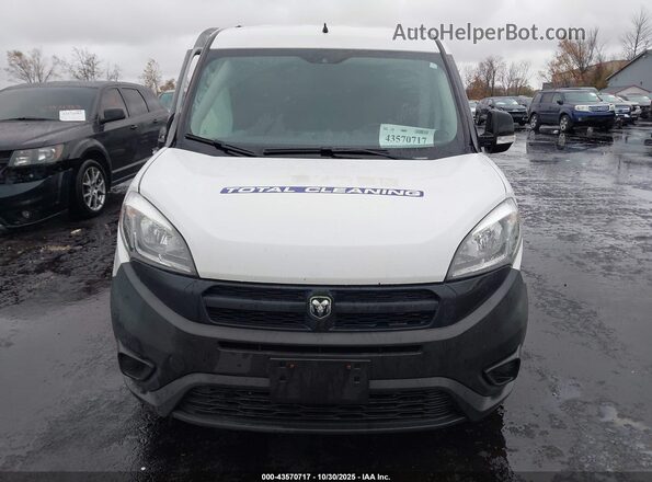 ZFBERFAB0J6J70617 2018 RAM PROMASTER CITY White Вид щитка приладів