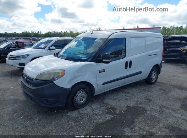 ZFBERFAB6H6E97746 2017 RAM PROMASTER CITY White წინა მარცხენა ხედი სამი მეოთხედიდან