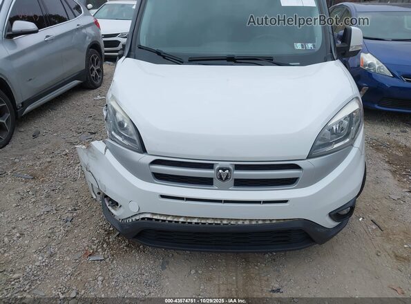 ZFBERFBT8G6C38035 2016 RAM PROMASTER CITY White Vista del cuadro de instrumentos