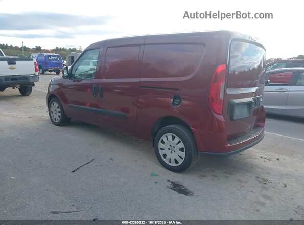 ZFBERFBT9G6C67768 2016 RAM PROMASTER CITY Maroon Задня ліва чверть
