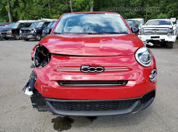 ZFBNF3A16NP975648 2022 FIAT 500X Red წინა ხედი