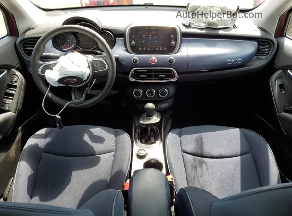 ZFBNF3A16NP975648 2022 FIAT 500X Red წინა პანელის ხედი