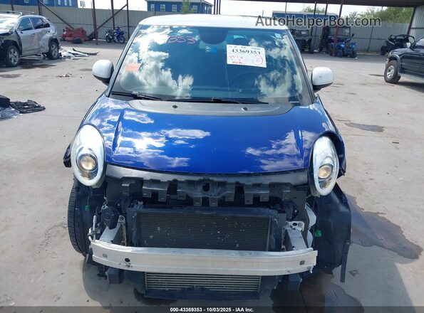 ZFBNFAAH1LZ042713 2020 FIAT 500L Blue Front view