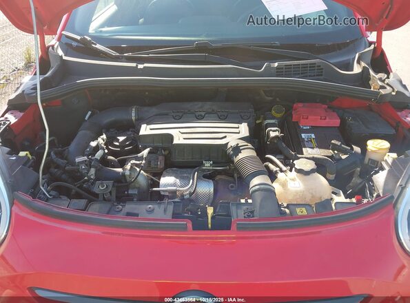 ZFBNFYC11LP846725 2020 FIAT 500X Red Vista trasera