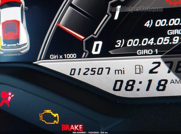 ZHWUD4ZF7KLA12503 2019 LAMBORGHINI HURACAN Purple 