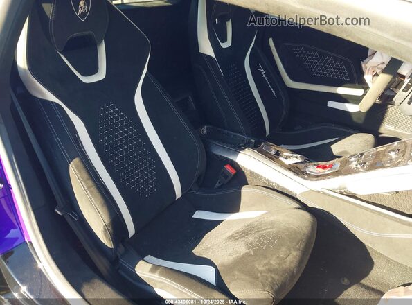 ZHWUD4ZF7KLA12503 2019 LAMBORGHINI HURACAN Purple Widok naklejki z numerem VIN