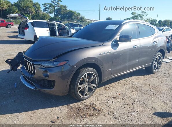 ZN661XUL6JX259846 2018 MASERATI LEVANTE Gray 