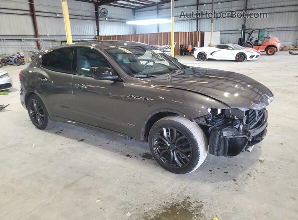 ZN661XUS1KX325454 2019 MASERATI LEVANTE Gray Delantero derecho