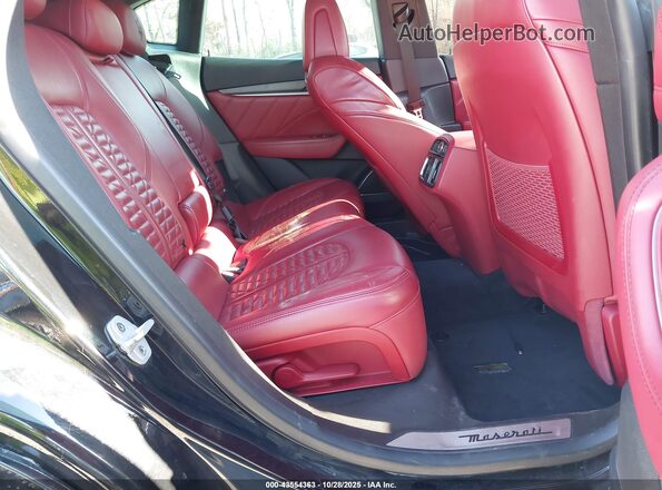ZN661XUS7MX372314 2021 MASERATI LEVANTE Black VIN კოდის სტიკერის ხედი
