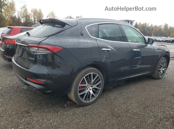 ZN661YUM8NX407127 2022 MASERATI LEVANTE Black Trasero derecho
