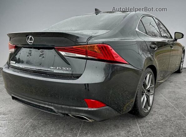 JTHC81D22K5035098 2019 LEXUS IS Black Delantero derecho