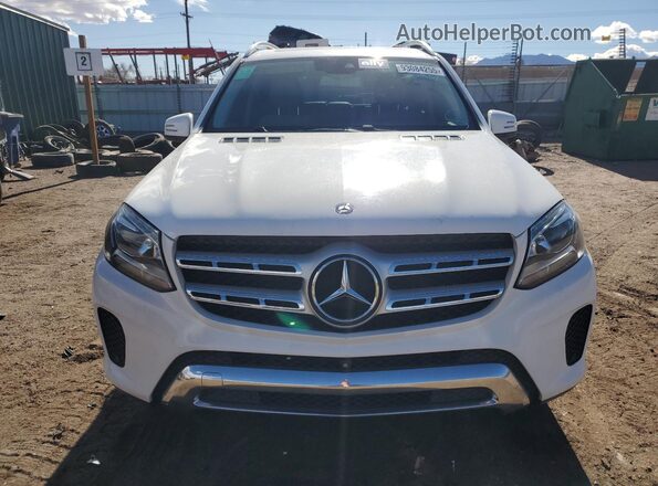 4JGDF6EE7HA821301 2017 MERCEDES-BENZ GLS-CLASS White Widok z tyłu
