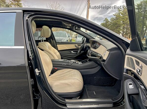 WDDUG8CB7HA329699 2017 MERCEDES-BENZ S Black Вид ззаду