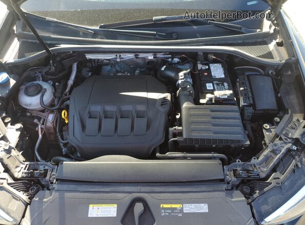 WA1AUCF34M1071109 2021 AUDI Q3 Black Vista de la etiqueta del VIN