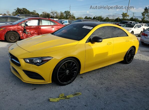 WDD5J4GB7LN068794 2020 MERCEDES-BENZ CLA-CLASS Желтый Задняя левая четверть
