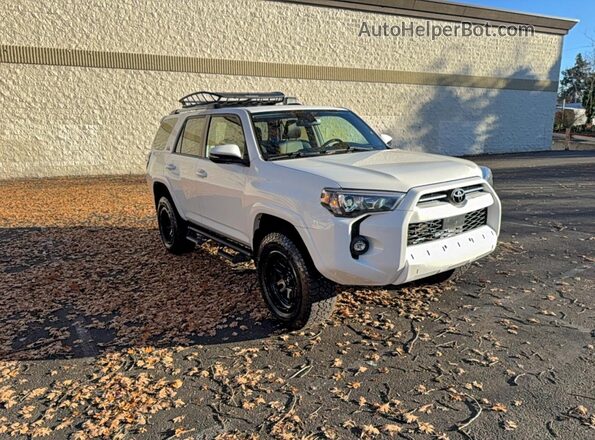 JTENU5JR9N6034636 2022 TOYOTA 4RUNNER White Tył lewy
