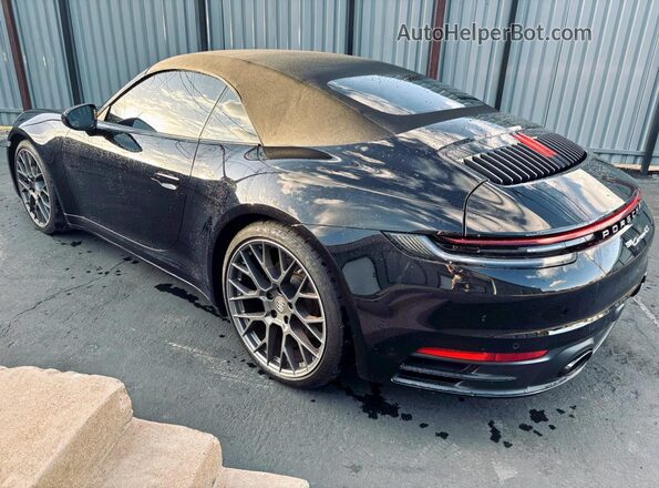 WP0CB2A93LS262748 2020 PORSCHE 911 Черный Передняя правая четверть