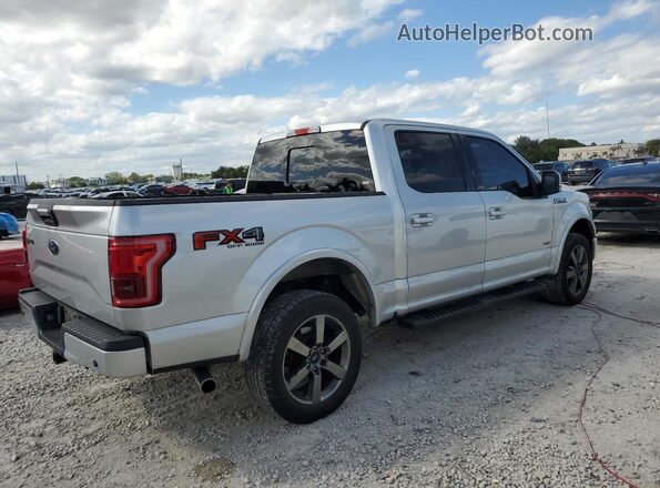 1FTEW1EG1HFB17384 2017 FORD F150 Silver 