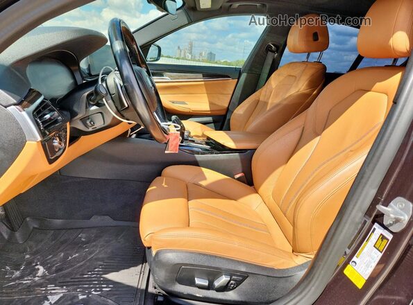 WBAJS1C03LWW73380 2020 BMW 5 SERIES Black Առջևի վահանակի տեսք