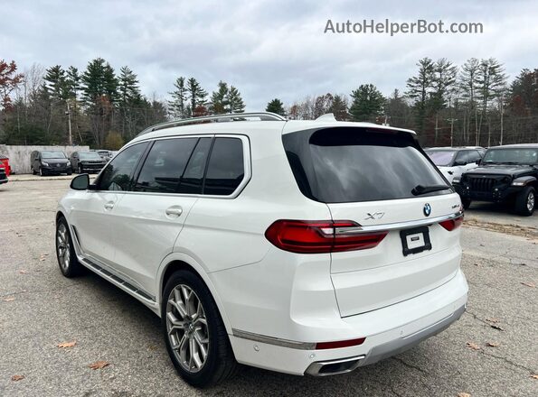 5UXCW2C02L9C39408 2020 BMW X7 White Задня права чверть