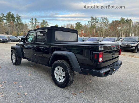 1C6HJTAG4LL143086 2020 JEEP GLADIATOR Black Przód prawy