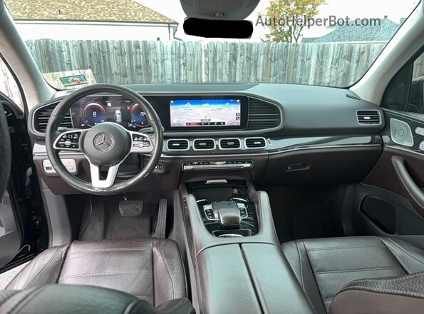 4JGFB4KB9LA155084 2020 MERCEDES-BENZ GLE Black Հետևի նստատեղերի տեսք