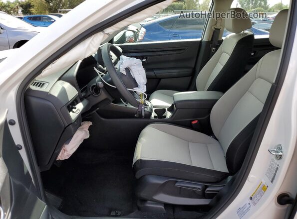 2HKRS4H21PH425240 2023 HONDA CRV Белый Вид панели приборов