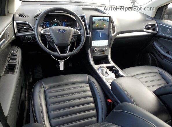 2FMPK4J95RBA68041 2024 FORD EDGE Black Widok zestawu wskaźników