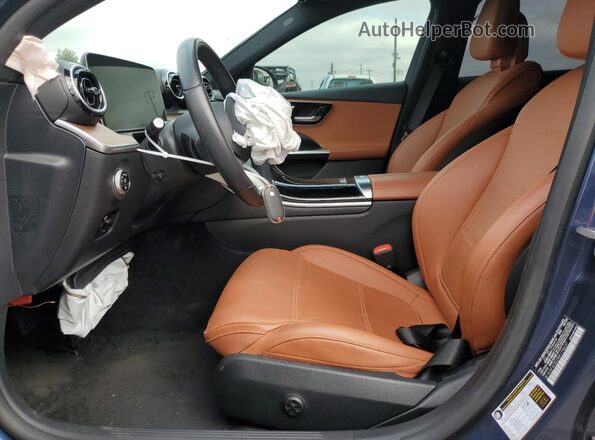 W1KAF4GB2RR178637 2024 MERCEDES-BENZ C Blue Widok deski rozdzielczej