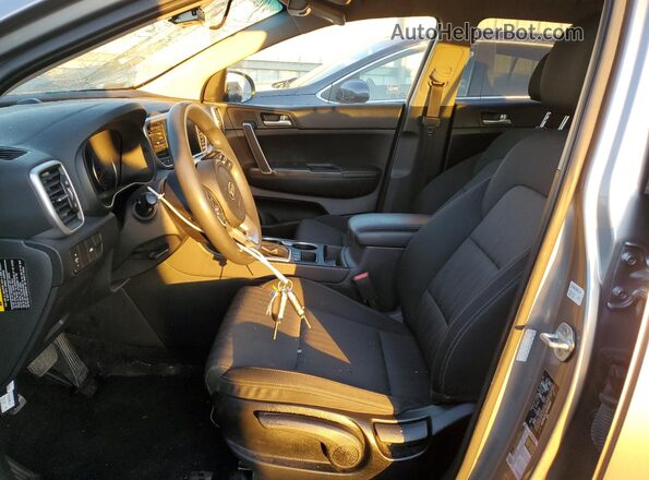 KNDPMCAC7N7006504 2022 KIA SPORTAGE Silver Առջևի վահանակի տեսք